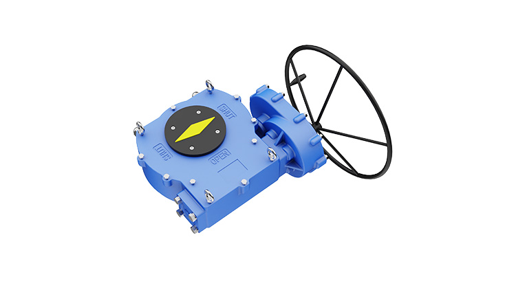 FCG-DS series three-stage manual worm gear