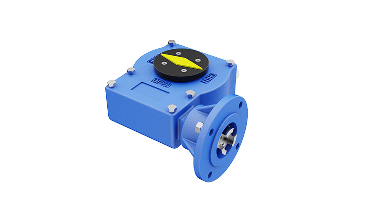 FCG-E series single-stage electric worm gear