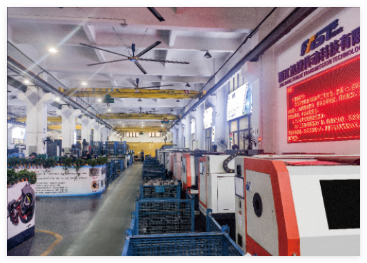 A corner of the equipment for xunjie