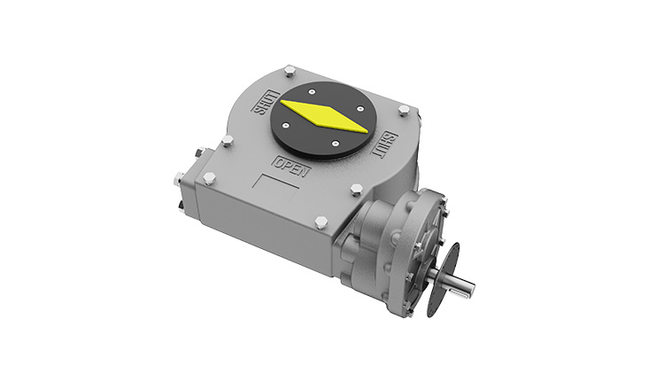 FBG-DS series three-stage manual worm gear